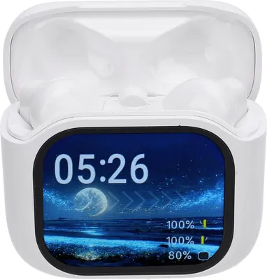 Zdjęcie produktu dla Słuchawki z tłumaczem 137 języków Bluetooth 5.4 ANC Redukcja szumów z etui ładującym IPX5 Wodoodporne Wielofunkcyjne