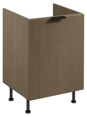 Produktbild von Spülenschrank – Livaro – D60Z P/L Dunkle Eiche