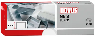 Image de NOVUS Heftklammer NE 8 Super 042-0002 verzinkt 5.000 St./Pack.