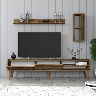 Produktbild von Skye Decor, Valensiya - Walnut, TV-Schränke, Nussbaum, 180 x 35 x 45 cm