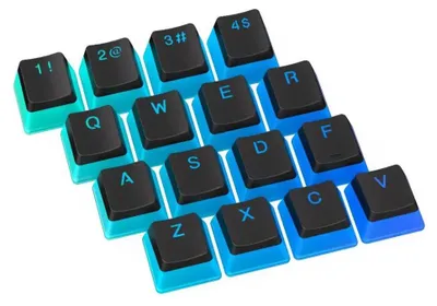 Produktbild von ENDORFY EY0E002, Tastaturkappe, Polybutylene terephthalate (PBT), Schwarz