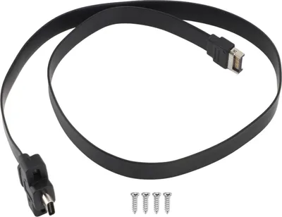 Produktbild von Typ E zu Typ C Kabel Frontplattenadapter 20Gbps Datenübertragungskonverter Kabel 0.5M Länge