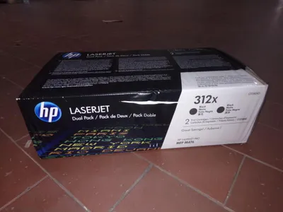 Produktbild von HP 312X 2er-Pack Schwarz Original LaserJet Tonerkartuschen mit hoher Reichweite, 8800 Seiten, Schwarz, 2 Stück(e)