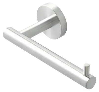Produktbild von Toilettenpapierhalter aus Edelstahl, Toilettenpapierhalter aus gebürstetem Edelstahl, wandmontierter Toilettenpapierhalter für Küche und Bad
