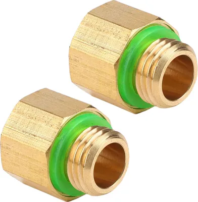 Zdjęcie produktu dla 2 SZTUK Adapter reduktora opryskiwacza wysokociśnieniowego z gwintem wewnętrznym G3/8 na gwint zewnętrzny G1/4 Adapter opryskiwacza pestycydowego