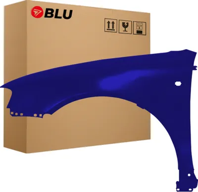 Immagine prodotto di BLU Parafango compatibile con Audi A3 8L Lift LY5K Sinistra Blau BrilliantBlau | 2000-2003 | Anteriore | Verniciato | Pronto per il montaggio | Acciaio