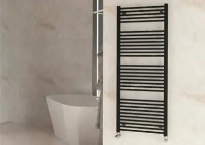 Produktbild von Rotheigner Badheizkörper SOLID 1500 x 600 mm schwarz matt