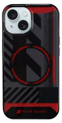 Zdjęcie produktu dla Etui Audi IML Sport MagSafe do iPhone 15/14/13 czarny