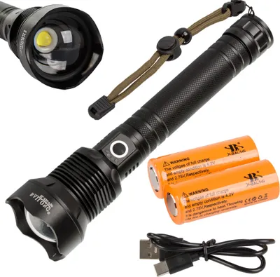Obrázok produktu pre Policajná bailong baterka cree xhp90 power
