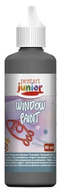 Produktbild von Pentart Glas-Konturenfarbe 80 ml - Schwarz