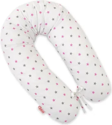 Obrázek produktu pro Těhotenský polštář - Polohovací polštář - Optimální podpora, snímatelný potah, 170 cm