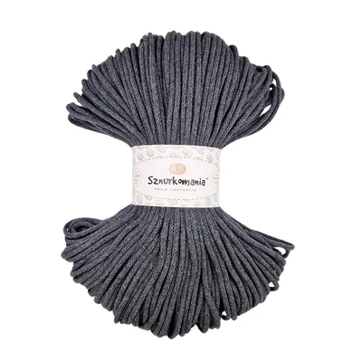 Obrázek produktu pro Bavlněná šňůra s jádrem 3 mm 100 m, příze na macramé, šňůra na macramé, háčkovaná šňůra, šňůra na macramé, přírodní příze, 3mm šňůra, pletená bavlněná šňůra