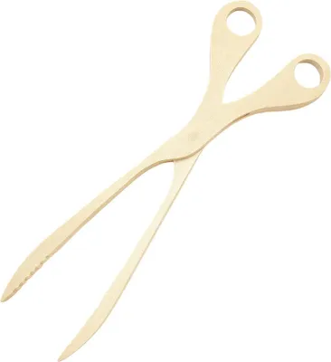 Immagine prodotto di Pinze per grigliare 28 cm | Pinze per cucina BBQ | Cesoie per grigliare | Accessori per grigliare | Attrezzo per girare la carne | Pinze per grigliare