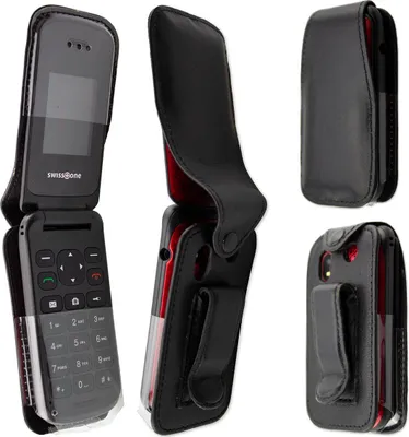 Obrázek produktu pro Ledertasche mit Gürtelclip Swisstone SC330