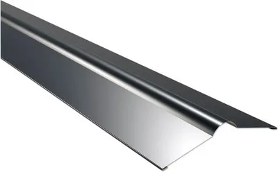 Produktbild von PRECIT Dachfirst flach für Trapezblech W20 Anthrazitgrau RAL 7016 1000 mm x 140 mm x 140 mm