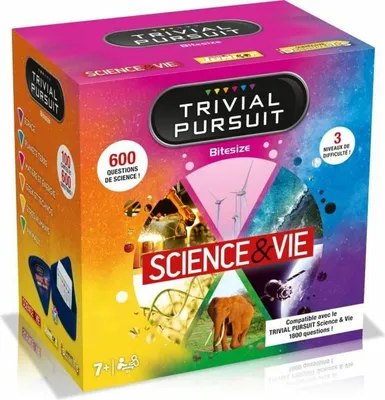 Produktbild von Tischspiel Winning Moves Trivial Pursuit voyage Science & Vie