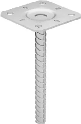 Zdjęcie produktu dla Stopa słupka PPS 100, wymiar 100x205x3, ocynkowana