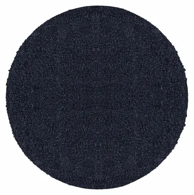 Produktbild von Carpetsale24 Hochflor Teppich Uni Einfarbig Modern Shaggy Teppich Wohnzimmer Flauschig Weich Preishammer, Grösse: 80 cm Rund