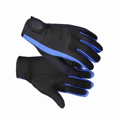 Obrázek produktu pro 1Pair/Set Diving Neopren Schnorcheln Kajakfahren Surfsport -Haken und Schleifenhandschuhe schwarzblau m