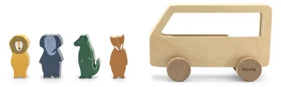 Produktbild von Trixie Tierbus aus Holz, 5 Stück.