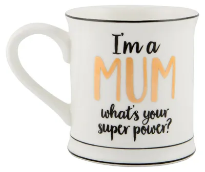 Produktbild von Sass & Belle Tasse Kaffeebecher Porzellan I'M A MUM 400ml