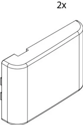 Produktbild von Kermi 2541296 Ebme022