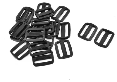 Gleitschnalle 38mm für Rucksackgurte 20 Stück