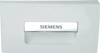 Produktbild von Griffplatte Waschmittelkasten Waschmittelschublade Wasserweiche Waschmaschine Bosch Siemens 00648057 648057 eingesetzt in WAB WM WS