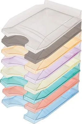 Obrázek produktu pro Zásuvka kancelářského stolu 346x254x60 Průhledná