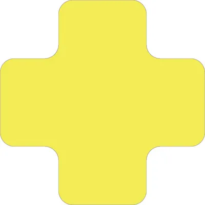 Produktbild von Stellplatzmarker WT-5210, X-Stück, Polyester, Gelb, 175x175 mm, 25 Stück/VE