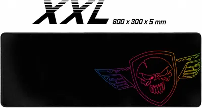 Produktbild von Spirit of Gamer Pelės kilimėlis Spirit Of Gamer Darkskull, XXL, su RGB apšvietimu