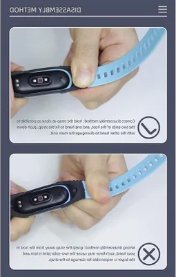 Obrázek produktu pro Silikonový řemínek pro Mi Band 3, 4 a 5 – pohodlný a odolný pásek pro fitness tracker a chytré hodinky