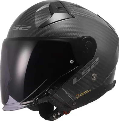 Produktbild von LS2 Jethelm OF603 Infinity II Carbon Solid - Größe L