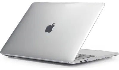 Produktbild von Mobigear Glänzende Schutzhülle für MacBook Pro 16 Zoll (2019-2020), Hartschale, Laptop-Hülle, MacBook-Case - Transparent - Modell A2141