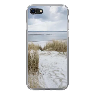 Produktbild von MuchoWow® Handyhülle Schutzhülle Hülle für iPhone 8 Nordsee - Dünen - Wasser Silikon Softcase Handy Hülle - Schutzhaube