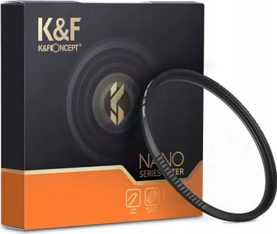Obrázek produktu pro Filtr Dyfuzyjny Dyfuzor HD Black Diffusion 1/2 K&F CONCEPT na 52mm 52 mm / KF01.2235