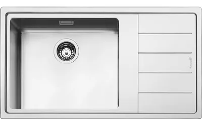 Produktbild von Smeg LFTG861D, Aufsatzwanne, Rechteckig, Edelstahl, Edelstahl, 1 Becken, Rechteckig