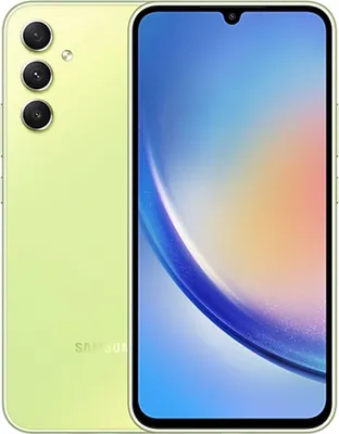 Zdjęcie produktu dla Samsung Galaxy A34 5G, 16,8 cm (6,6"), 1080 x 2340 pikseli, 8 GB, 256 GB, 48 MP, limonka