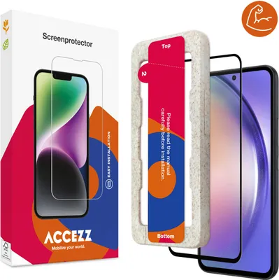Produktbild von Accezz Dreifach starke Full Cover Schutzfolie mit Applikator Samsung Galaxy A54 (5G) / S23 FE