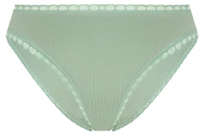 Produktbild von Bio-Baumwoll-Slip mit Spitze – 3er Pack