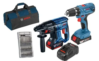 Produktbild von Bosch Professional Bohrschrauber Combi-Kit 0615990M0P