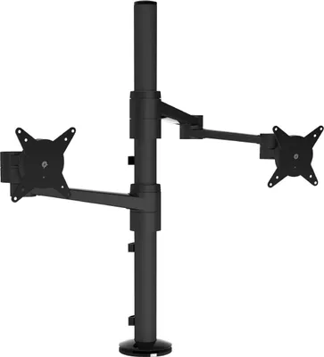 Produktbild von Dataflex Viewlite Monitorarm - Schreibtisch 143, Klemme /Bolzen, 16 kg, 0 mm (0"), 97,8 cm (38.5"), 100 x 100 mm, Schwarz
