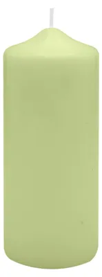 Produktbild von Spitzkopf-Stumpenkerzen Kiwi 100 x Ø 90 mm, 6 Stück