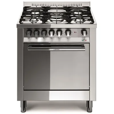 Image de Lofra M76MF/C Cuisinière indépendante acier inoxydable Table de cuisson à gaz A