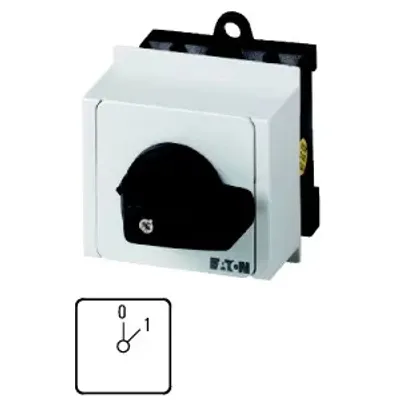 Immagine prodotto di Eaton T0-1-15401/IVS Interruttore elettrico a levetta 1P Nero
