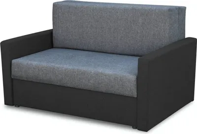 Produktbild von Bonni TEDI 2 Lehnsessel mit Schlaffunktion, Schlafsofa, Klappsofa, Schlafcouch, Bettsofa, vom Hersteller, Couch, Couchgarnitur, Sofagarnitur, Jugend, Ideal für kleine Wohnungen (Schwarz/Graphit)