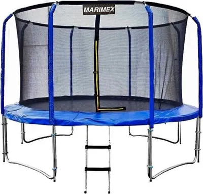 Obrázok produktu pre MARIMEX Standard Trampolína Ø 396 cm + Vnútorná Ochranná Sieť + Schodíky 19000083