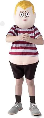 Produktbild von Mom Pugsley Addams Hose. T-shirt Mit Bauch Und Maske Junior Custom Rosa 10-12 Years Rosa 10-12 Years
