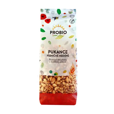 Obrázek produktu pro Pukance pšeničné medové BIO 100 g PROBIO