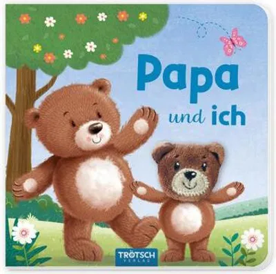 Produktbild von Trötsch Fingerpuppenbuch Papa und ich